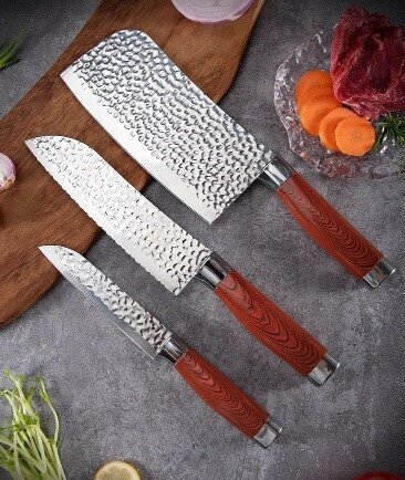 Набір кухонних ножів KeJi KJ2-3 ##от компании## Інтернет-магазин "BUY-OPT" - ##фото## 1