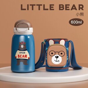 Дитячий термос із чохлом Bear RH-6