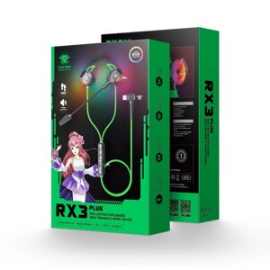 Провідні ігрові навушники з мікрофоном для телефону Plextone RX3Plus Type-C