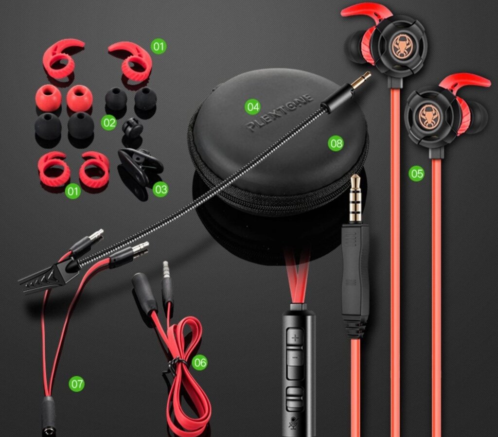 Провідні ігрові навушники з мікрофоном для телефону Plextone G30 від компанії Інтернет-магазин "BUY-OPT" - фото 1