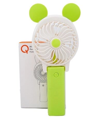 Ручний міні вентилятор на акумуляторі Qfan від компанії Інтернет-магазин "BUY-OPT" - фото 1