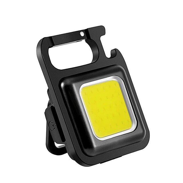 Світлодіодний міні ліхтар на магніті Cob Rechargeable Keychain Light від компанії Інтернет-магазин "BUY-OPT" - фото 1