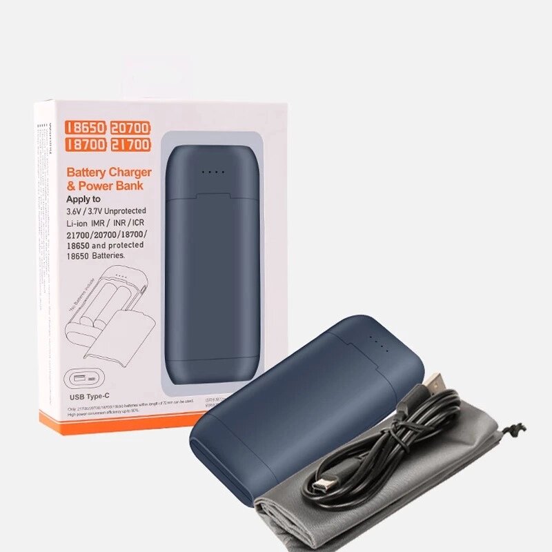 Зарядний пристрій Power Bank 18650х2 PB2 від компанії Інтернет-магазин "BUY-OPT" - фото 1