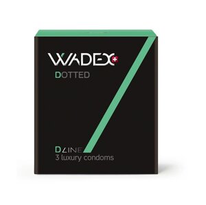 Презервативи особливо тонкі в силіконова мастилі з накопичувачі Wadex Elite Pleasure (3шт.)