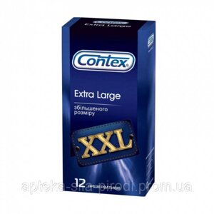 Презервативи Contex Extra Large XXL Збільшеного розміру, 12 шт