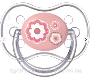 Пустушка Canpol Babies анатомічна латексна Toys, 0-6 міс: рожевий