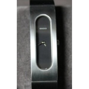 Годинник наручний жіночий gucci 2405SP 02436 BLK/STEEL/bracelet