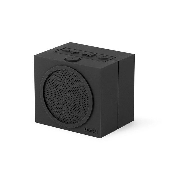 Bluetooth-динамік "Tykho Speaker" LEXON LA104G3, вологозахисний корпус чорного кольору від компанії "Cronos" поза часом - фото 1
