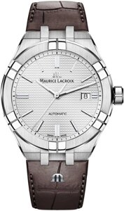 Годинники наручні чоловічі Maurice Lacroix AI6008-SS001-130-1
