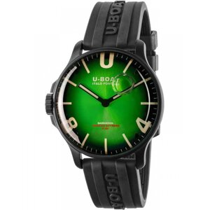 Годинники наручні чоловічі U-BOAT 8696 capsoil darkmoon emerald GREEN IPB