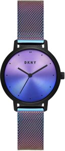 Годинники наручні жіночі DKNY NY2841 кварцові, голографічний циферблат, США
