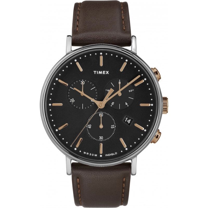 Чоловічі годинники Timex FAIRFIELD Chrono Tx2t11500 від компанії "Cronos" поза часом - фото 1