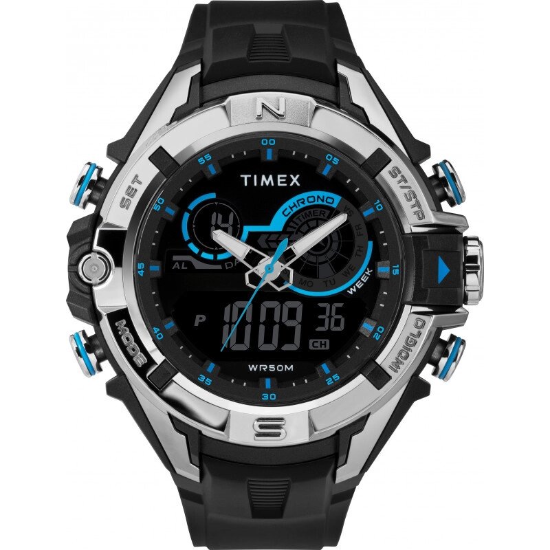 Чоловічі годинники Timex GUARD DGTL Tx5m23000 від компанії "Cronos" поза часом - фото 1