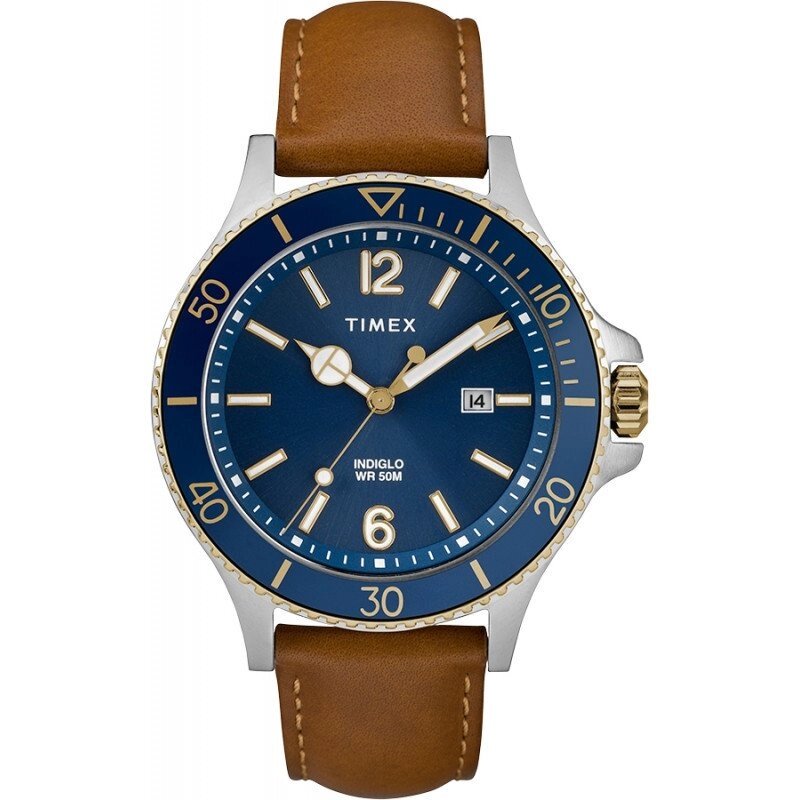 Чоловічі годинники Timex HARBORSIDE Tx2r64500 від компанії "Cronos" поза часом - фото 1