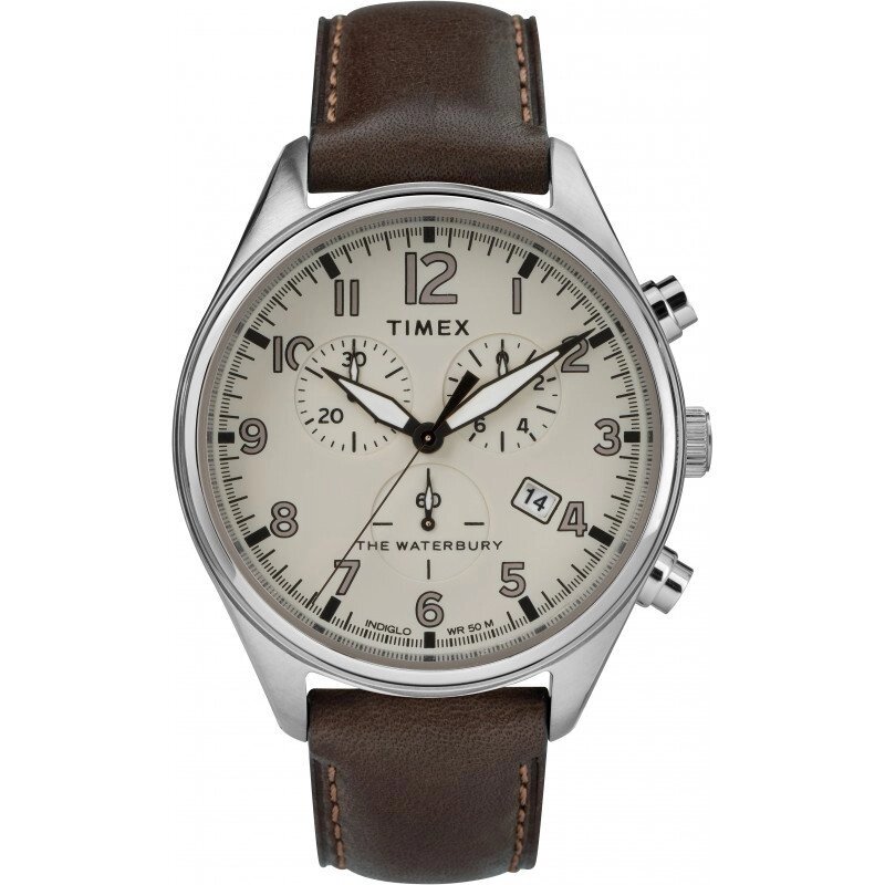 Чоловічі годинники Timex WATERBURY Chrono Tx2r88200 від компанії "Cronos" поза часом - фото 1