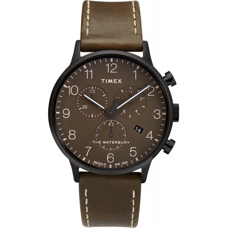 Чоловічі годинники Timex WATERBURY Classic Chrono Tx2t27900 від компанії "Cronos" поза часом - фото 1