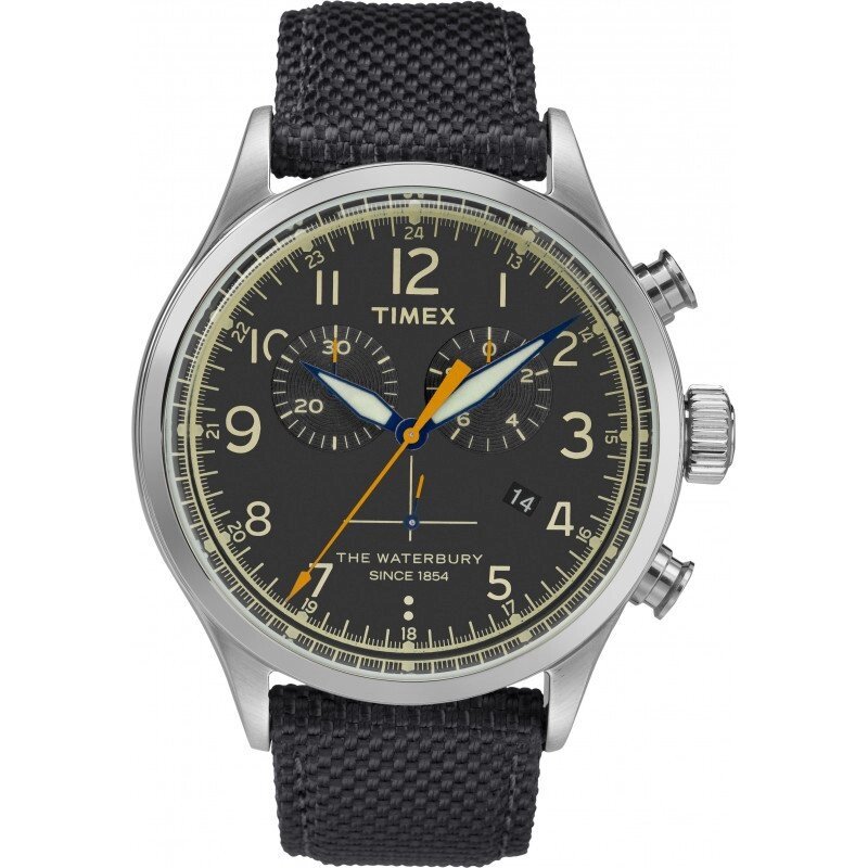 Чоловічі годинники Timex Waterbury Tx2r38200 від компанії "Cronos" поза часом - фото 1