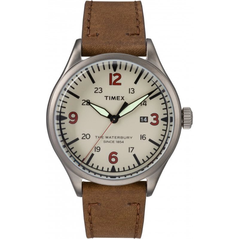 Чоловічі годинники Timex Waterbury Tx2r38600 від компанії "Cronos" поза часом - фото 1