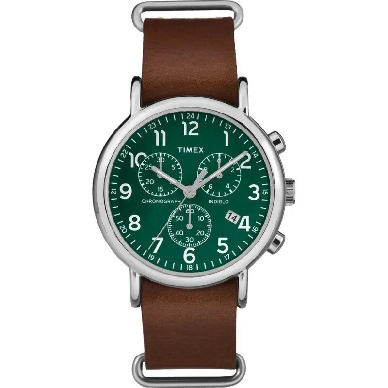 Чоловічі годинники Timex WEEKENDER Chrono Oversized Tx2p97400 від компанії "Cronos" поза часом - фото 1