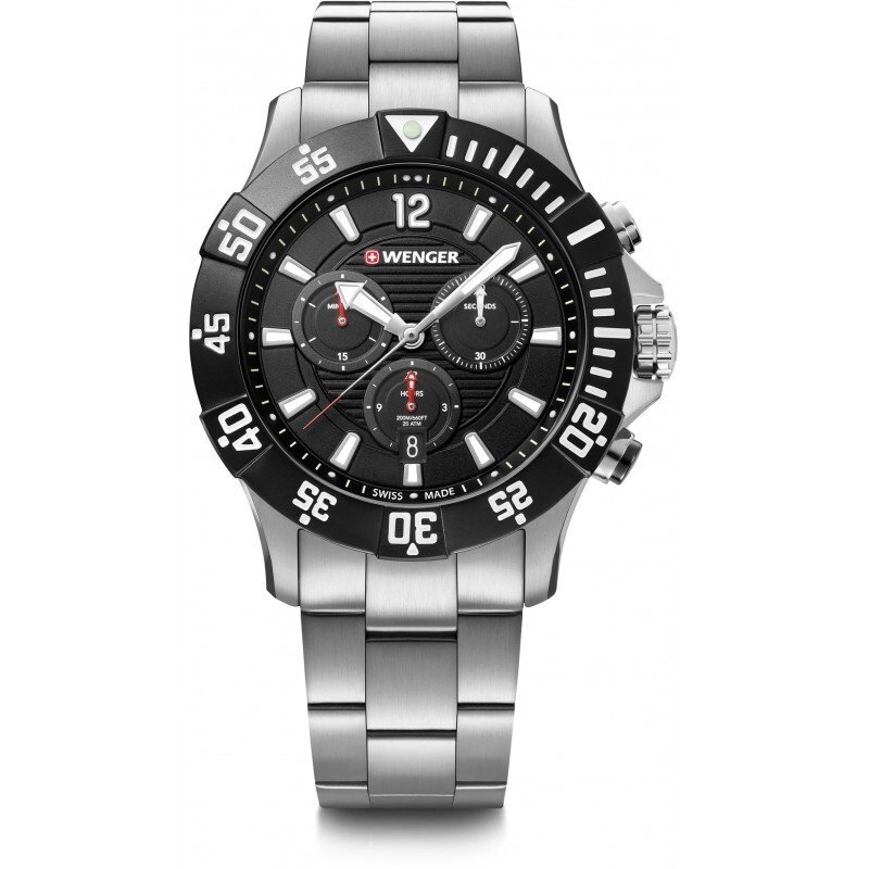 Чоловічі годинники Wenger SEAFORCE Chrono W01.0643.117 від компанії "Cronos" поза часом - фото 1