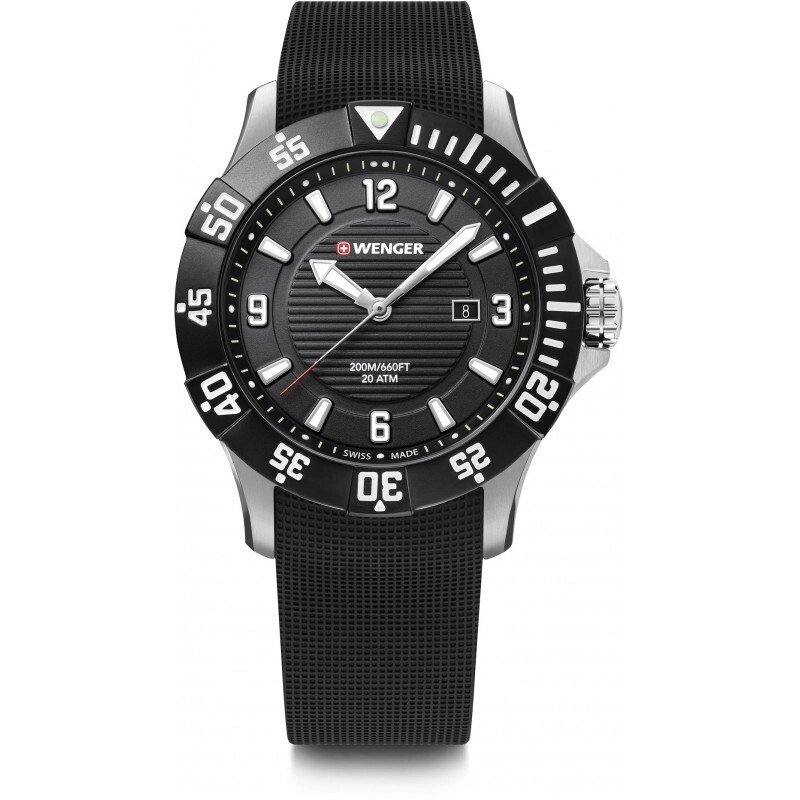 Чоловічі годинники Wenger SEAFORCE W01.0641.132 від компанії "Cronos" поза часом - фото 1