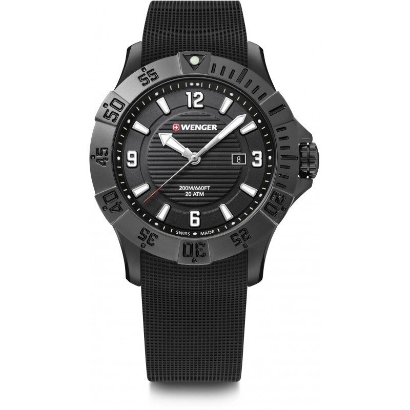 Чоловічі годинники Wenger SEAFORCE W01.0641.134 від компанії "Cronos" поза часом - фото 1