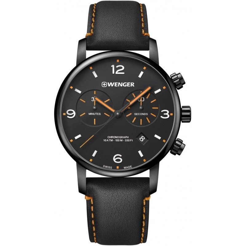 Чоловічі годинники Wenger URBAN METROPOLITAN Chrono W01.1743.114 від компанії "Cronos" поза часом - фото 1