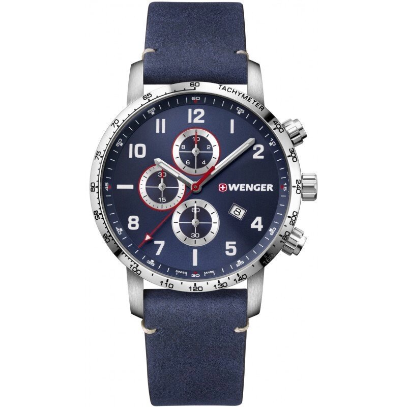 Чоловічі годинники Wenger Watch ATTITUDE Chrono W01.1543.109 від компанії "Cronos" поза часом - фото 1