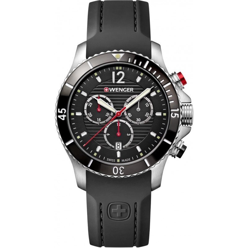 Чоловічі годинники Wenger Watch SEAFORCE Chrono W01.0643.108 від компанії "Cronos" поза часом - фото 1