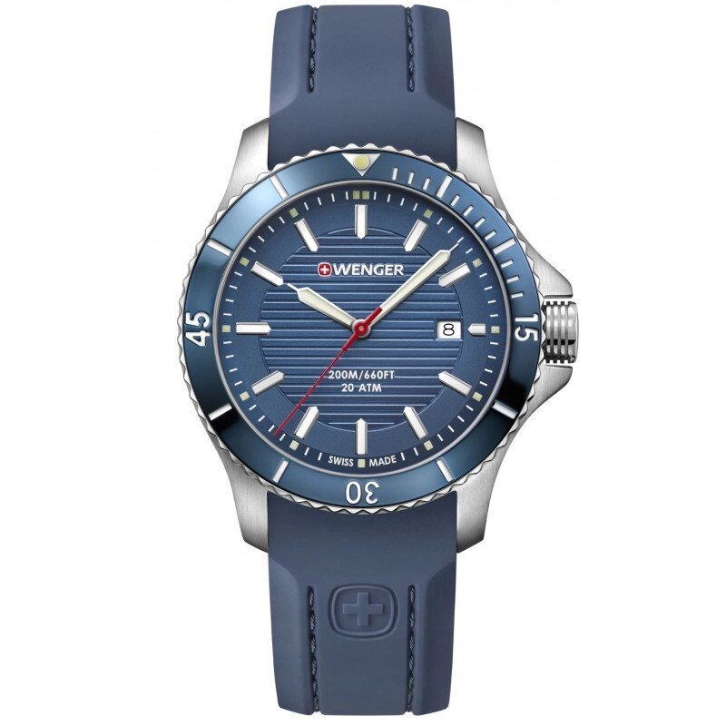 Чоловічі годинники Wenger Watch SEAFORCE W01.0641.124 від компанії "Cronos" поза часом - фото 1