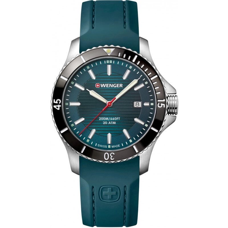 Чоловічі годинники Wenger Watch SEAFORCE W01.0641.128 від компанії "Cronos" поза часом - фото 1
