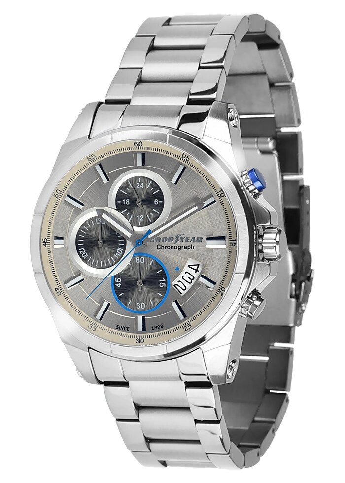 Чоловічі наручні годинники Goodyear G. S01225.02.02 від компанії "Cronos" поза часом - фото 1