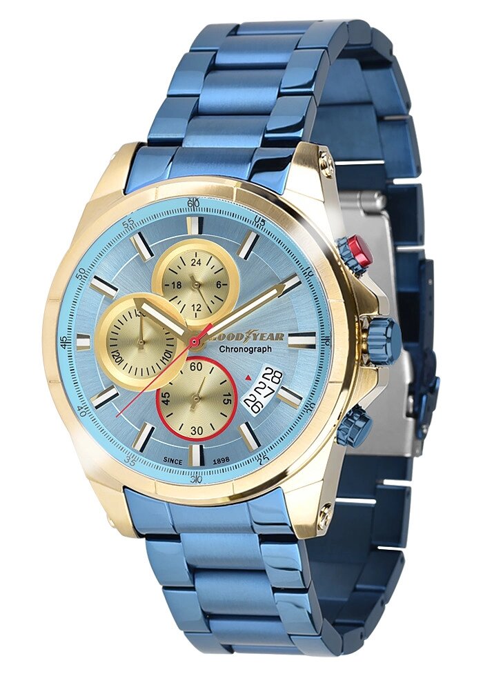 Чоловічі наручні годинники Goodyear G. S01225.02.04 від компанії "Cronos" поза часом - фото 1