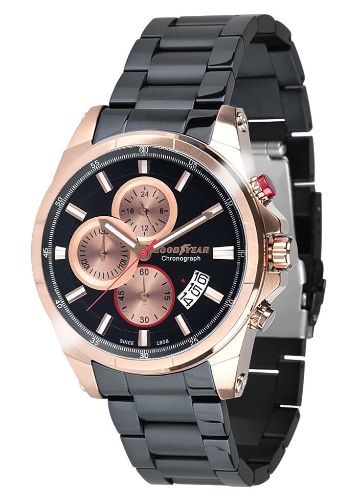 Чоловічі наручні годинники Goodyear G. S01225.02.05 від компанії "Cronos" поза часом - фото 1