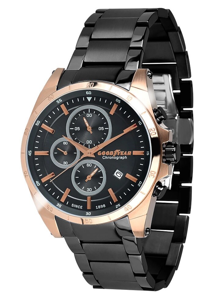 Чоловічі наручні годинники Goodyear G. S01226.04.04 від компанії "Cronos" поза часом - фото 1