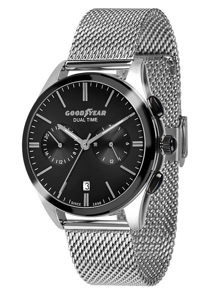 Чоловічі наручні годинники Goodyear G. S01228.01.01 від компанії "Cronos" поза часом - фото 1
