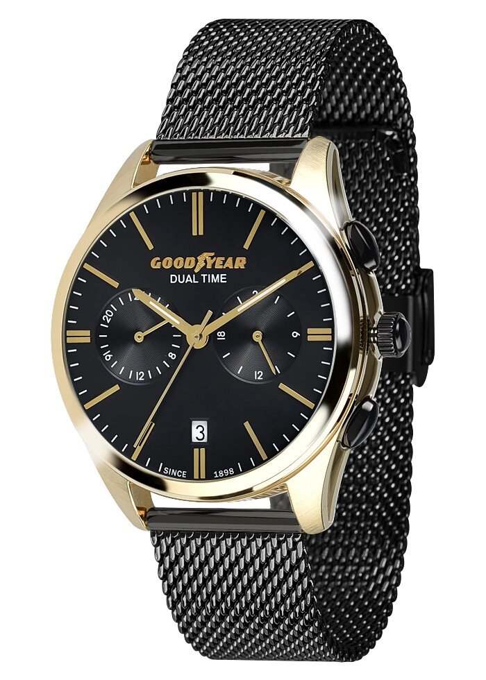 Чоловічі наручні годинники Goodyear G. S01228.01.04 від компанії "Cronos" поза часом - фото 1