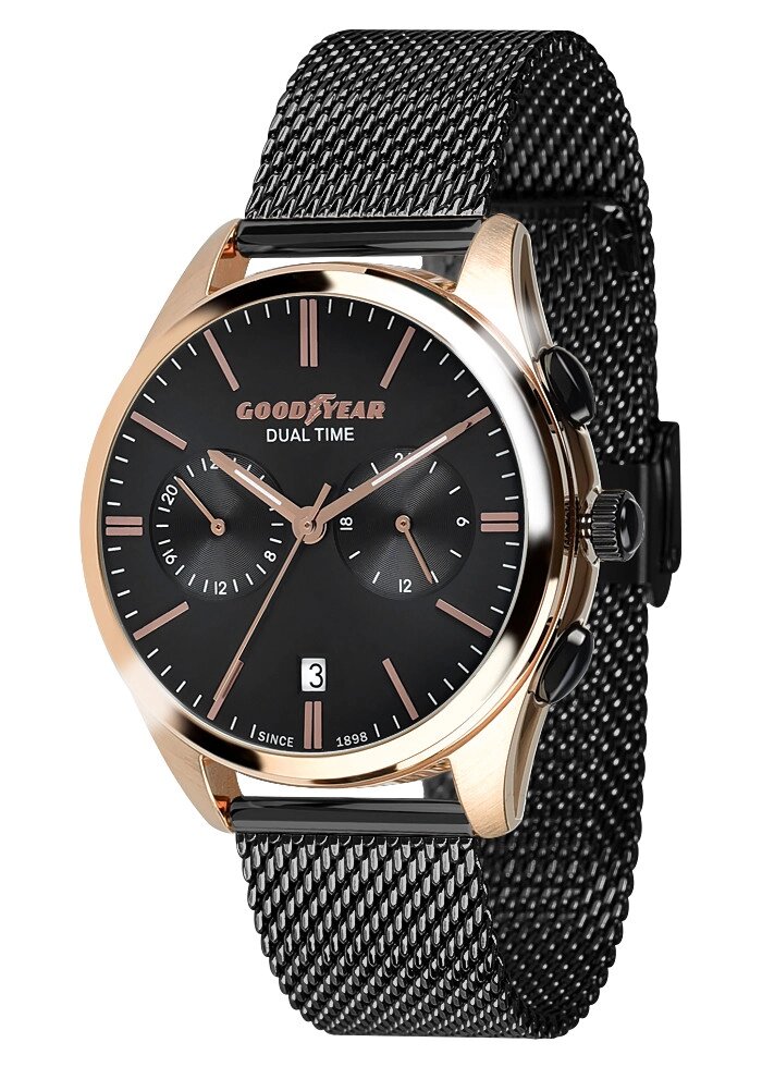Чоловічі наручні годинники Goodyear G. S01228.01.05 від компанії "Cronos" поза часом - фото 1