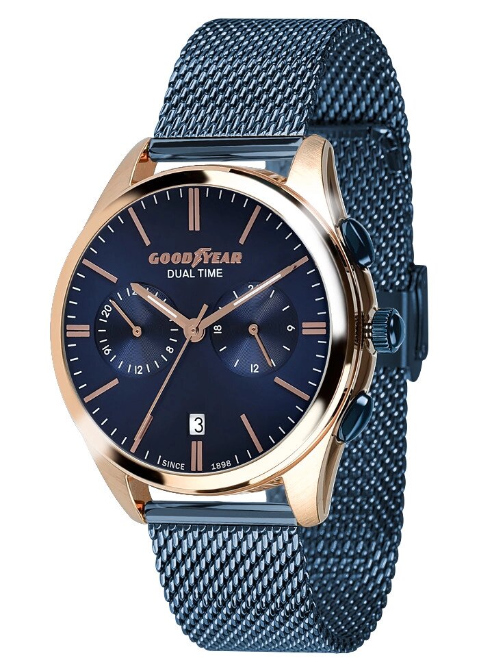 Чоловічі наручні годинники Goodyear G. S01228.01.06 від компанії "Cronos" поза часом - фото 1