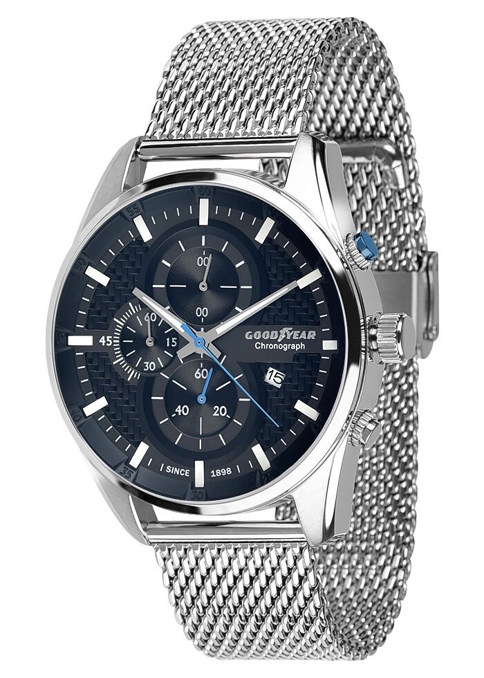 Чоловічі наручні годинники Goodyear G. S01229.01.01 від компанії "Cronos" поза часом - фото 1