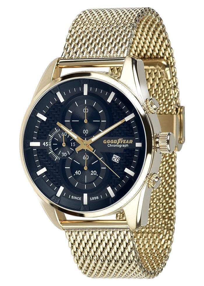 Чоловічі наручні годинники Goodyear G. S01229.01.03 від компанії "Cronos" поза часом - фото 1