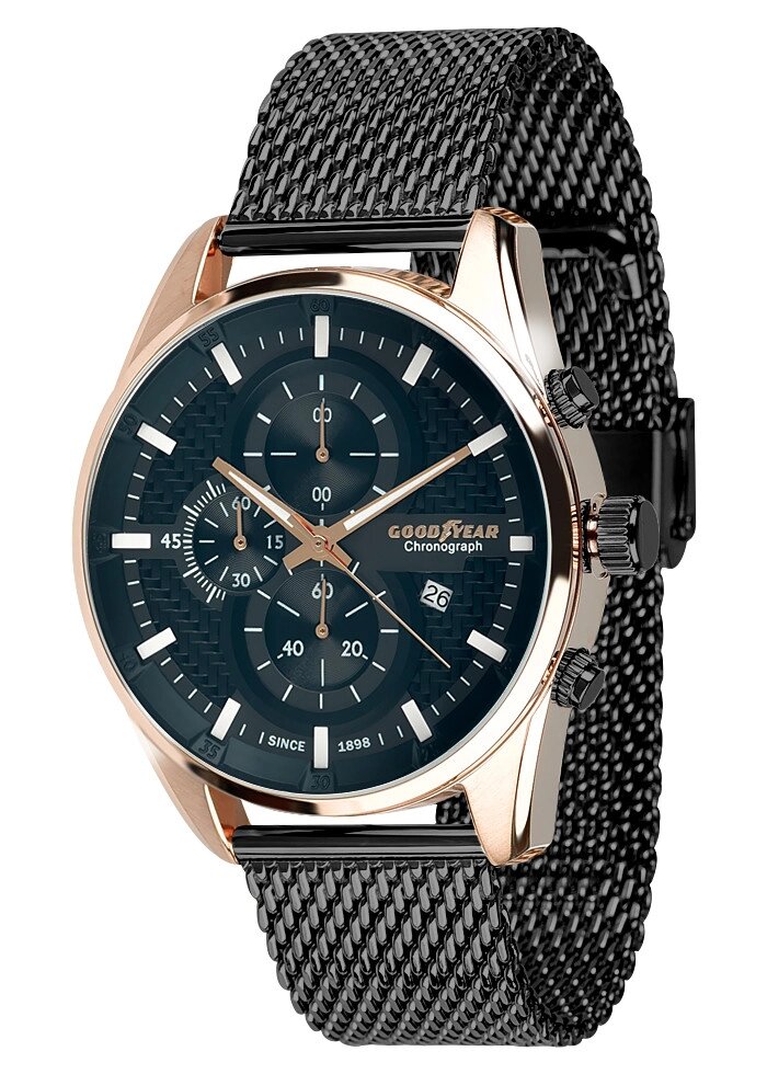 Чоловічі наручні годинники Goodyear G. S01229.01.04 від компанії "Cronos" поза часом - фото 1