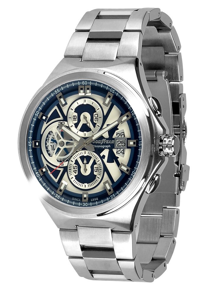 Чоловічі наручні годинники Goodyear G. S01247.02.03 від компанії "Cronos" поза часом - фото 1