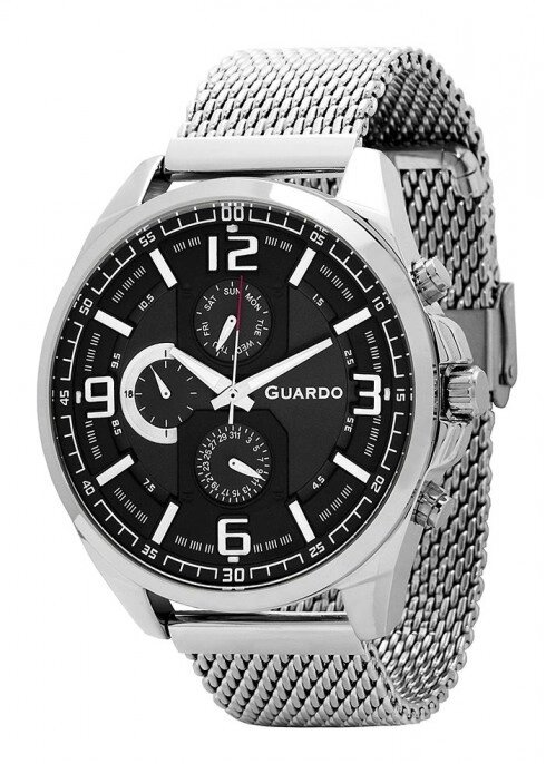 Чоловічі наручні годинники Guardo B01361(m) SB від компанії "Cronos" поза часом - фото 1