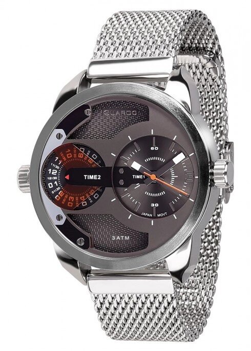 Чоловічі наручні годинники Guardo P10538(m) SGr від компанії "Cronos" поза часом - фото 1