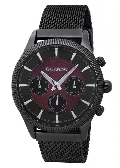 Чоловічі наручні годинники Guardo P11102 (m) BB від компанії "Cronos" поза часом - фото 1