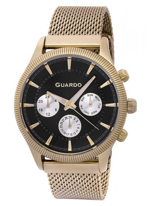 Чоловічі наручні годинники Guardo P11102(m) GB від компанії "Cronos" поза часом - фото 1