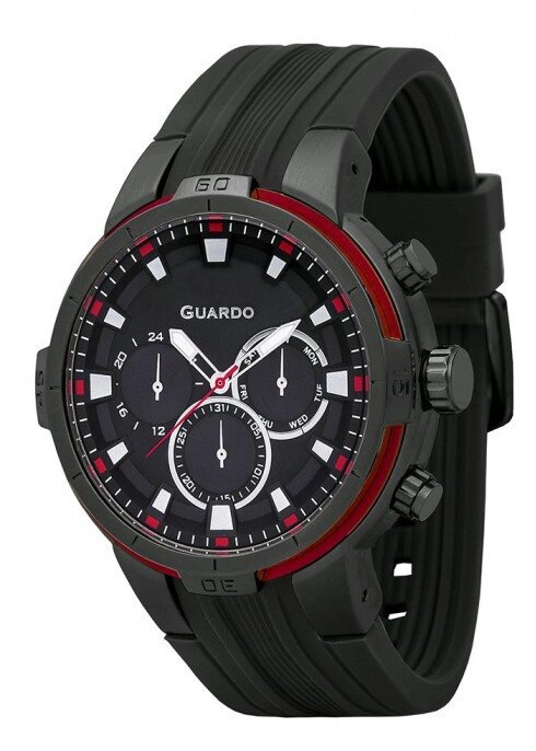 Чоловічі наручні годинники Guardo P11149 BBB від компанії "Cronos" поза часом - фото 1