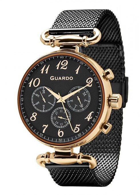 Чоловічі наручні годинники Guardo P11221(m) RgBB від компанії "Cronos" поза часом - фото 1