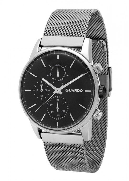 Чоловічі наручні годинники Guardo P12009(m1) SB від компанії "Cronos" поза часом - фото 1